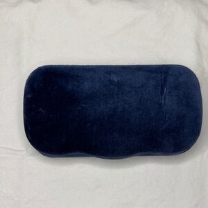 Gucci navy velvet large sunglass case